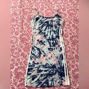 XS Adidas Tie Dye Dress